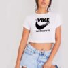 Vike Just Slew It Nike Viking Crop Top Shirt