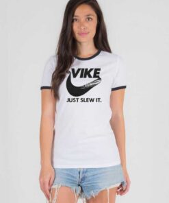 Vike Just Slew It Nike Viking Ringer Tee