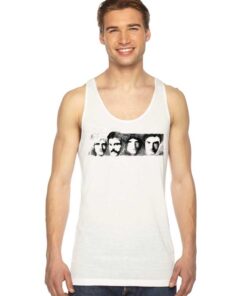 Vintage Queen Band Members Face Tank Top