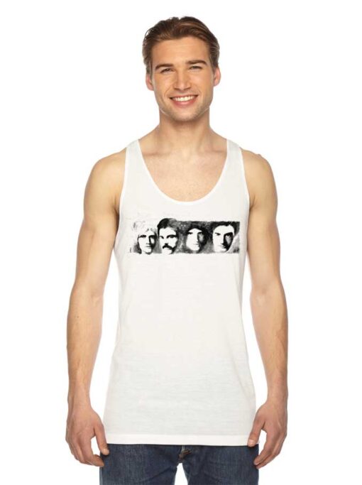 Vintage Queen Band Members Face Tank Top