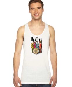 Vintage The Beatles Lonely Hearts Sergeant Tank Top