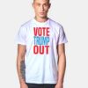 Vote Trump Out United States Election T Shirt