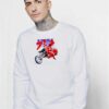 Akira Kaneda Japanese Anime Racer Sweatshirt