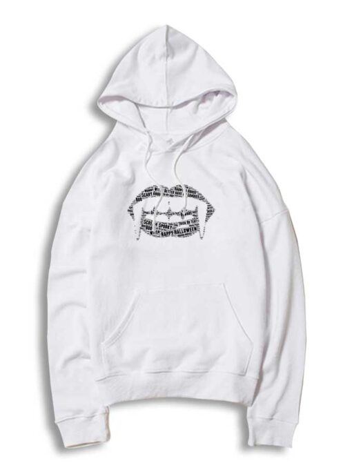 Amazing Halloween Fangs Design Vampire Hoodie