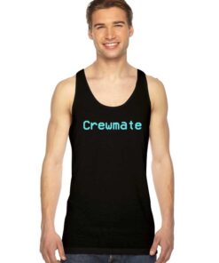 Among Us Crewmate Clear Logo Tank Top
