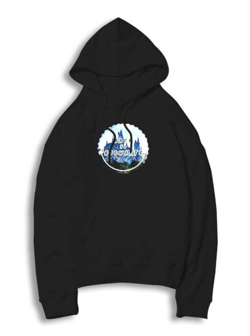 Back to Hogwarts Bottle Badge Logo Hoodie