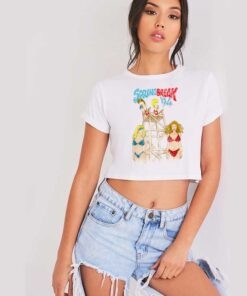 Beavis And Butthead Spring Break 1994 Beach Crop Top Shirt