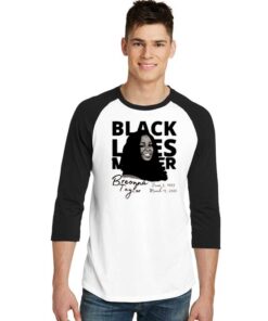 Breonna Taylor Black Lives Matter Raglan Tee