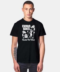 Cadaver Sam's Haunted Tiki Terrace Halloween T Shirt