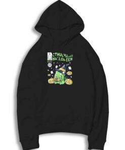 Cthulhu Likes Halloween Black Magic Book Hoodie