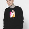 Dunkin Donuts Retro Coffee Logo Sweatshirt