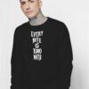 Every Nite Is Emo Nite Drip Halloween Sweatshirt