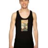 Godzilla Japanese King Kaiju Ukiyo-e Art Tank Top