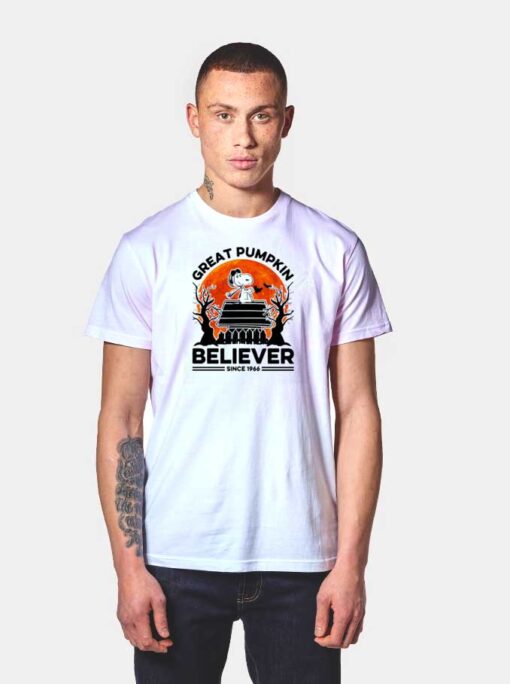 Great Pumpkin Believer Since 1966 T Shirt