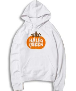 Halloqueen Crown Orange Pumpkin Hoodie