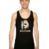 Halloween Michael Myers Dripping Green Tank Top