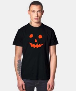 Halloween Movie Jack Pumpkin Face T Shirt