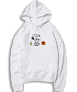 Halloween Mummy Snoopy Sleep Walking Hoodie