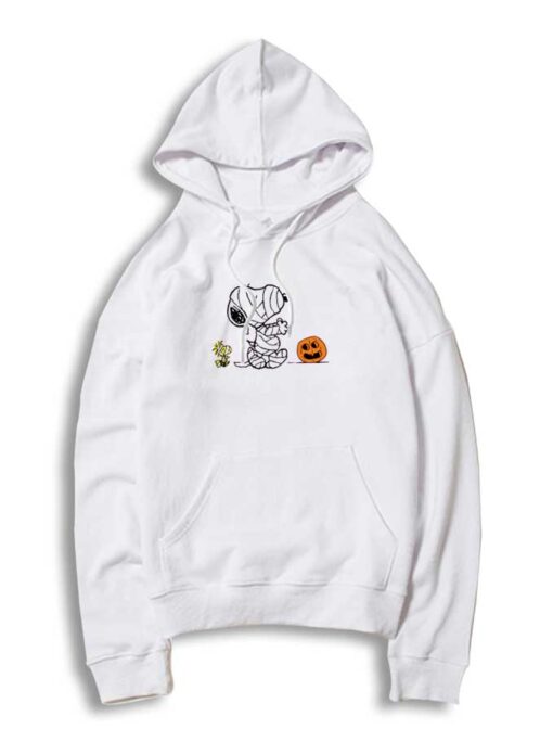 Halloween Mummy Snoopy Sleep Walking Hoodie