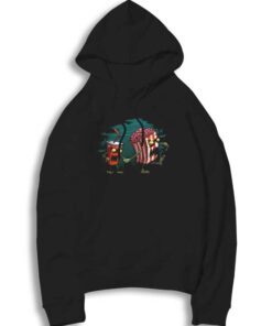 Horror Movie Essentials Popcorn Halloween Hoodie