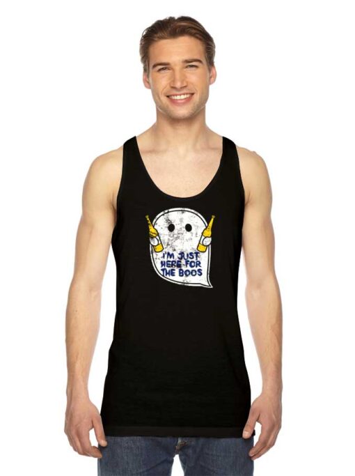 I'm Just Here For The Boos Beer Halloween Tank Top