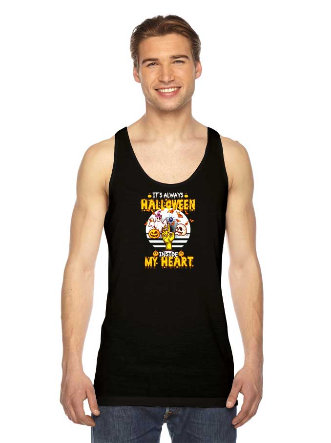 It's Always Halloween Inside My Heart Tank Top