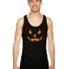 Jack O Lantern Smiling Face Pumpkin Tank Top