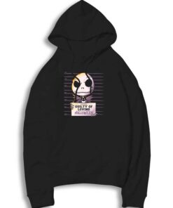 Jack Skellington Loving Halloween Mug Shot Hoodie