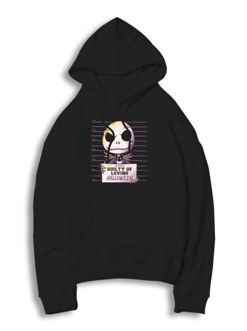 Jack Skellington Loving Halloween Mug Shot Hoodie