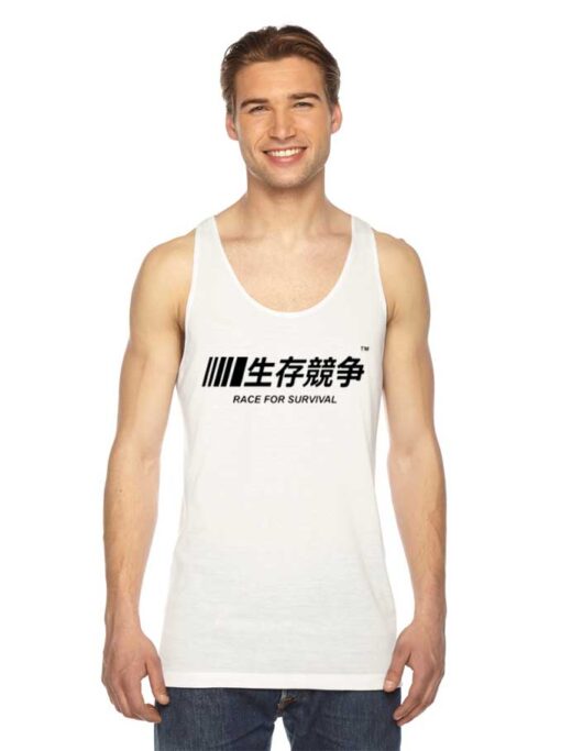 Japanese Nascar Race For Survival Tank Top