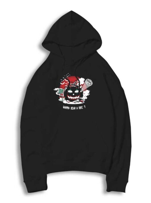 Joker Pumpkin Wanna Hear A Joke Halloween Hoodie
