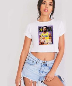 Kobe Bryant The Throwback Issue Crop Top Shirt