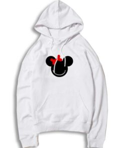 Minnie Mouse Halloween Scary Face Hoodie