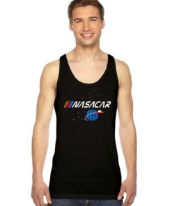 Nasacar Space Nascar Racing Logo Tank Top