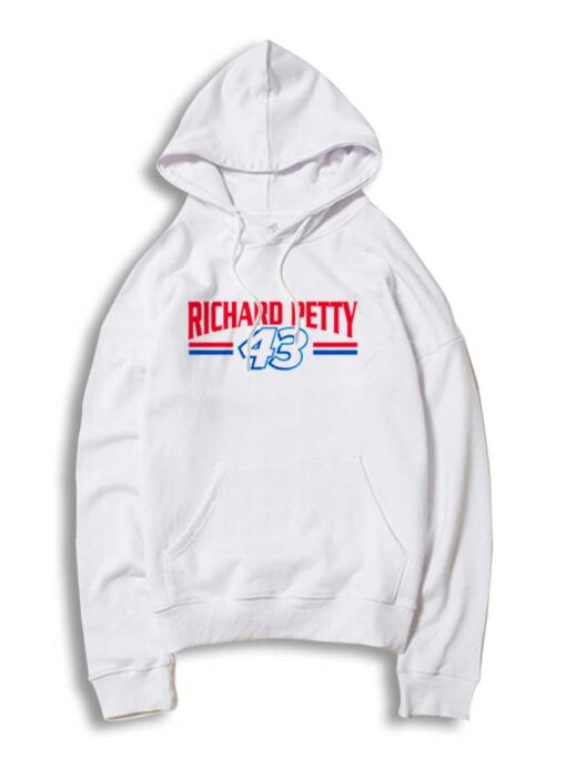 Nascar Richard Petty 43 Logo Hoodie