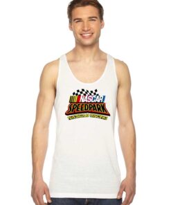 Nascar Speedpark Nascar Racing Flag Tank Top