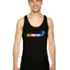 Nascar Turn Left Logo Arrow Tank Top