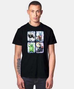 Nightmeow Before Hiss-tmas Cats Halloween T Shirt