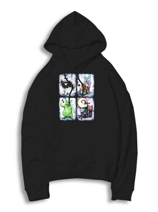 Nightmeow Before Hiss-tmas Cats Halloween Hoodie