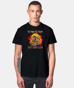 No Trick No Treat Halloween Werewolf T Shirt