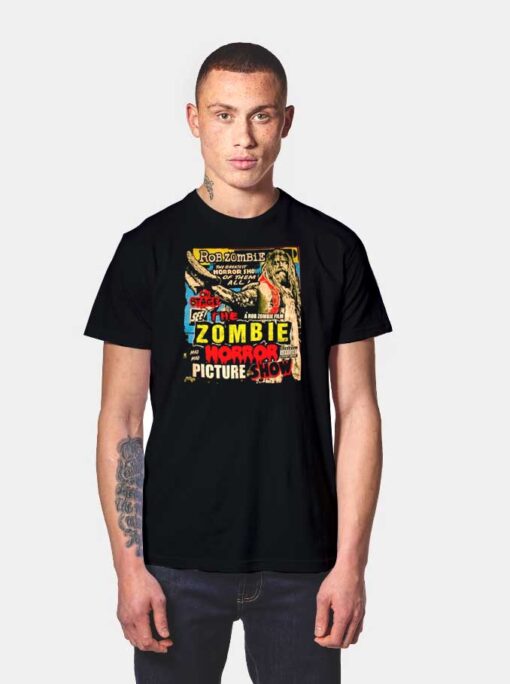 On Stage See The Rob Zombie Picture Show T Shirt