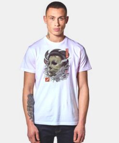 Oni Slasher Mask Ukiyo E Japanese T Shirt