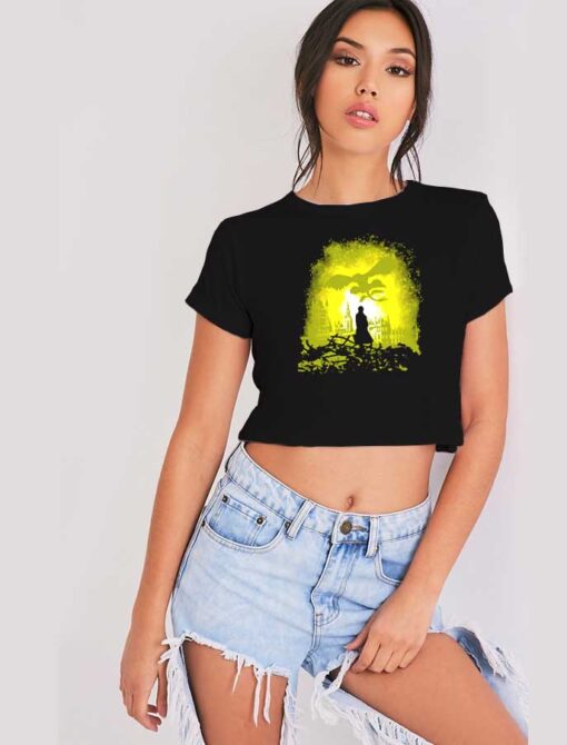 Parallel World Of Hogwarts Magic Castle Crop Top Shirt