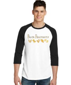 Pasta Positivity All Kind Of Pasta Raglan Tee