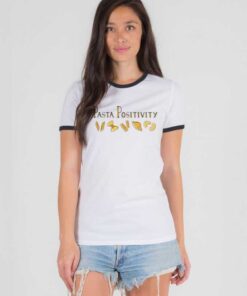 Pasta Positivity All Kind Of Pasta Ringer Tee