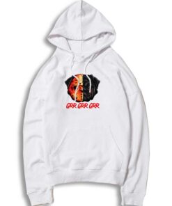 Pug Dog Wear Jason Mask Halloween Horror Hoodie
