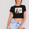 Sigue Sigue SPUTNIK HALLOWEEN Poster Crop Top Shirt