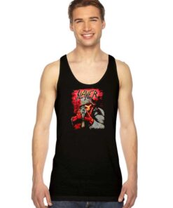 Slayer Sniper Skull World War Zombie Tank Top