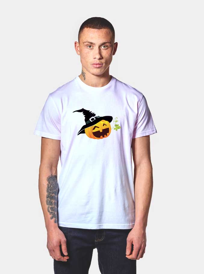 Smiling Pumpkin Jack O Lantern Halloween T Shirt