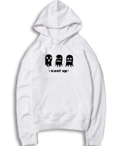 Spooky Scary Ghost Meet Up Halloween Hoodie